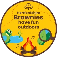 Brownie outdoors badge