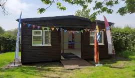 Camp shelter at Cottered